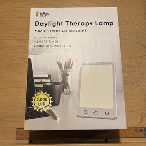 Daylight Therapy Lamp by Brilliant Ideas New